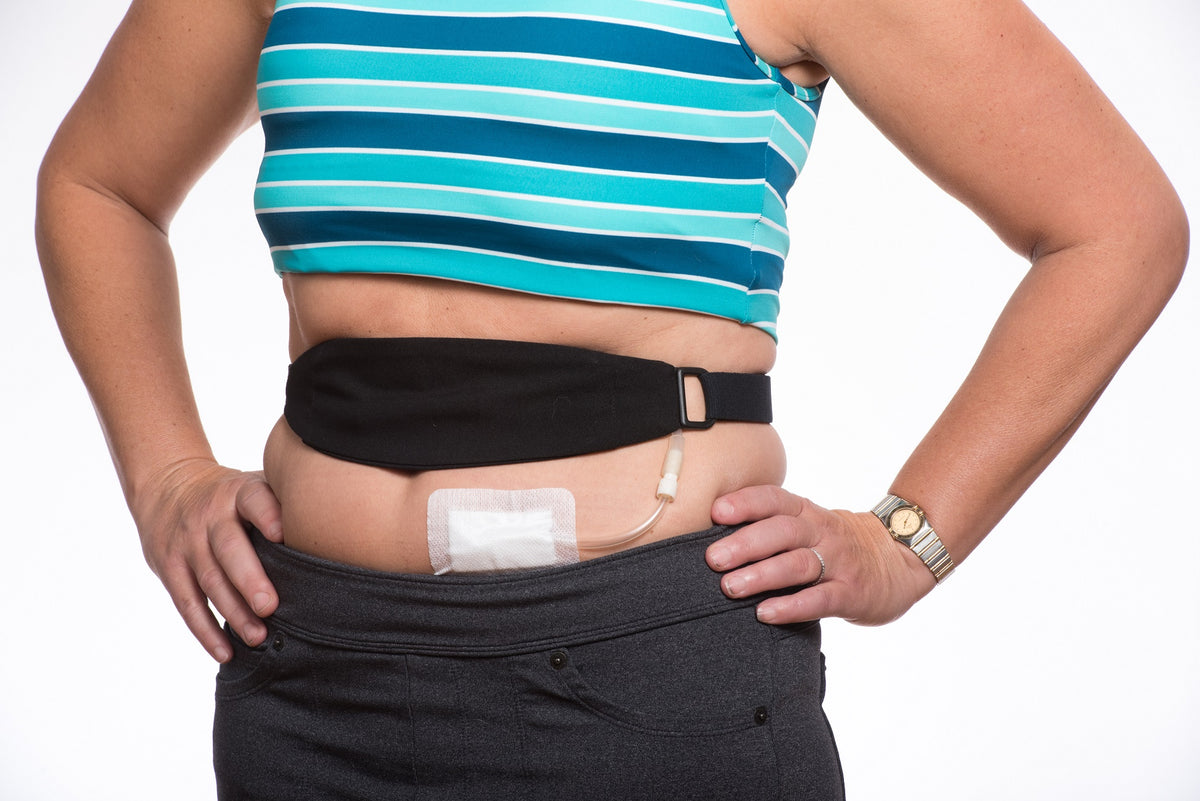 Tuck Away PD dialysis cathteter support belt