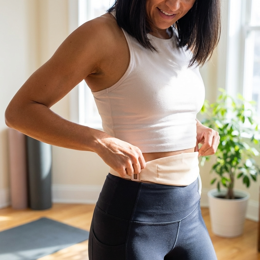 Tuck Away PD dialysis cathteter support belt