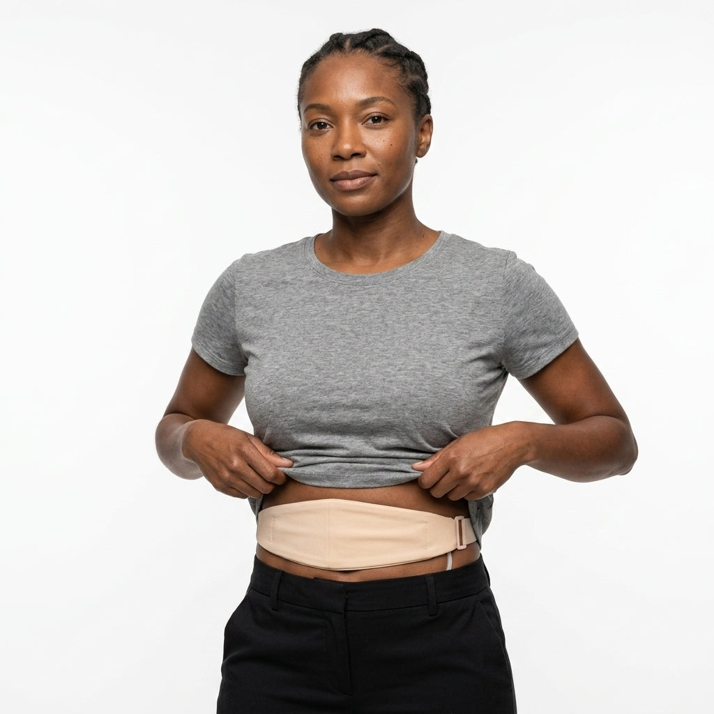 Tuck Away PD dialysis cathteter belt