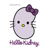 Hello Kidney sticker