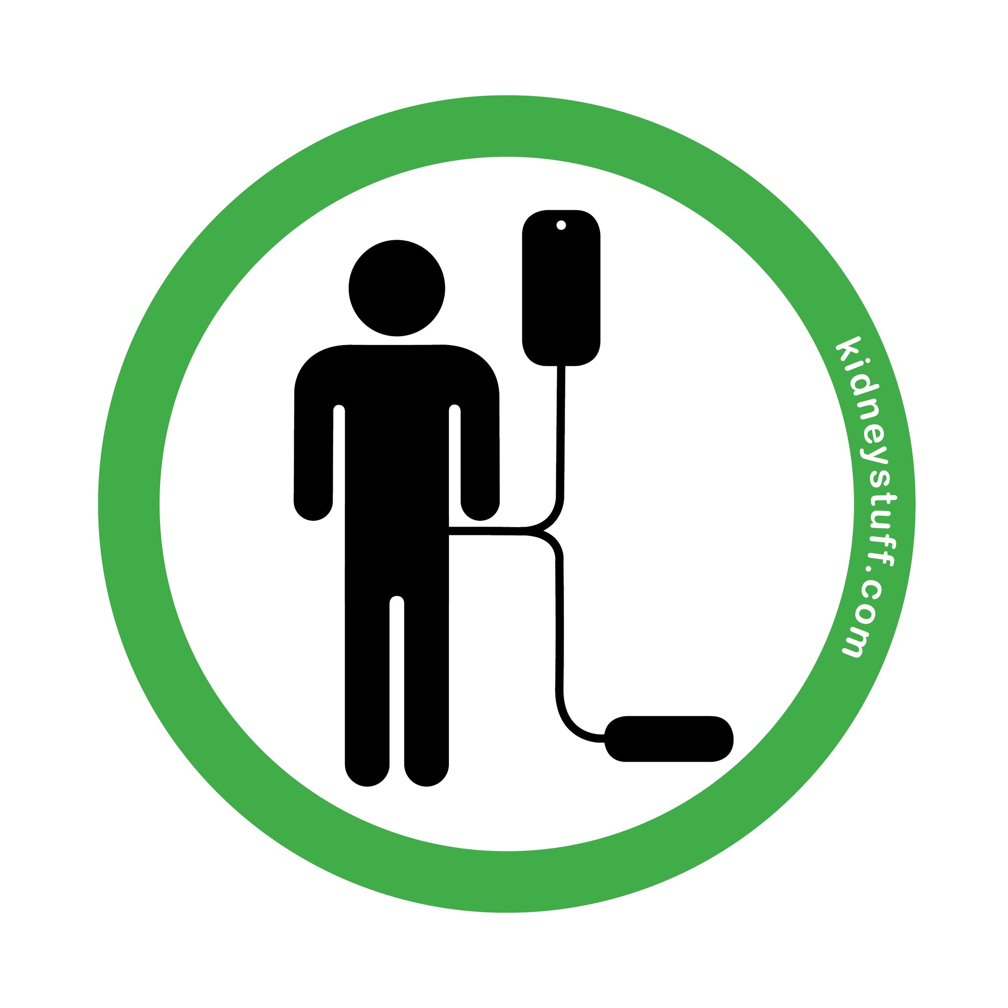 Pd "Go" Sticker Stickman Dialysis